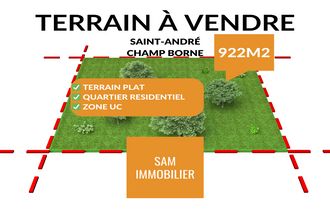 Ma-Cabane - Vente Terrain Saint-André, 922 m²