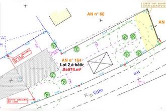 Ma-Cabane - Vente Terrain SAINT-ANDRE-DES-EAUX, 674 m²