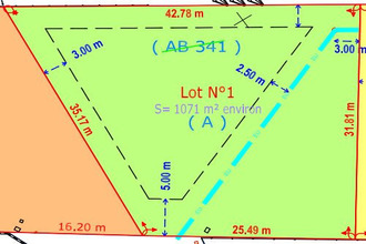 Ma-Cabane - Vente Terrain Saint-Fuscien, 1071 m²