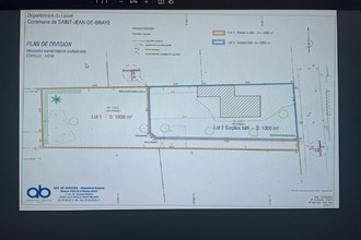 Ma-Cabane - Vente Terrain SAINT-JEAN-DE-BRAYE, 1000 m²