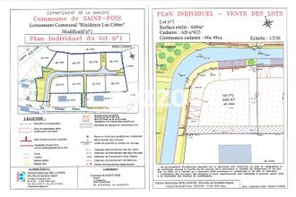 Ma-Cabane - Vente Terrain SAINT-POIS, 649 m²