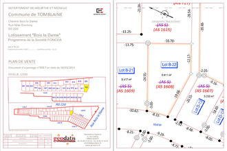 Ma-Cabane - Vente Terrain TOMBLAINE, 411 m²