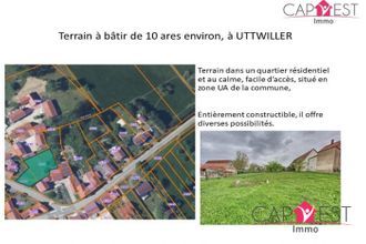 Ma-Cabane - Vente Terrain Uttwiller, 1000 m²