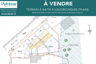 Ma-Cabane - Vente Terrain VAUGRIGNEUSE, 451 m²