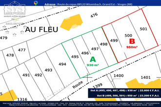 Ma-Cabane - Vente Terrain Wisembach, 930 m²