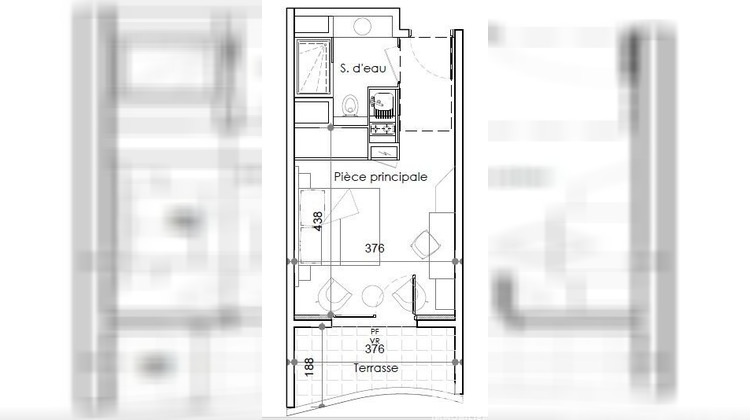 Ma-Cabane - Location Appartement Agde, 24 m²