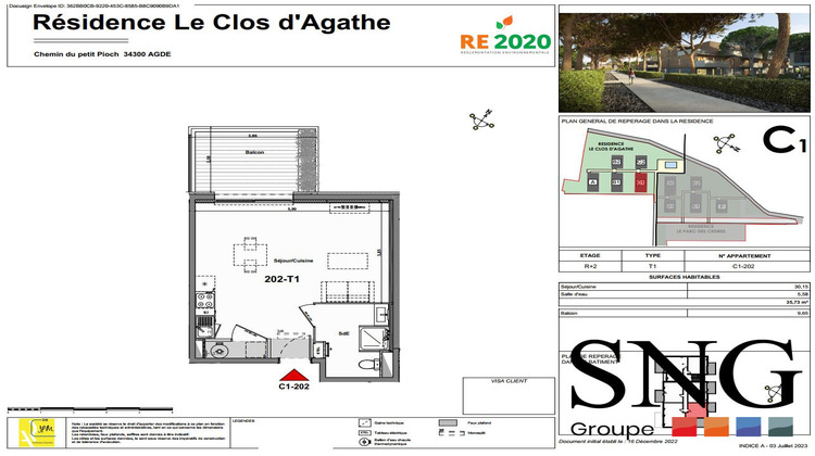Ma-Cabane - Location Appartement Agde, 35 m²