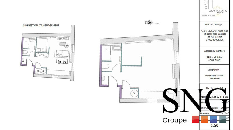 Ma-Cabane - Location Appartement Agen, 29 m²