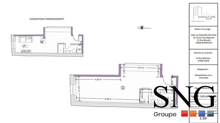 Ma-Cabane - Location Appartement Agen, 28 m²