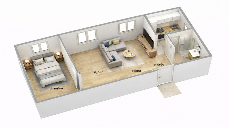 Ma-Cabane - Location Appartement AIX-EN-PROVENCE, 27 m²