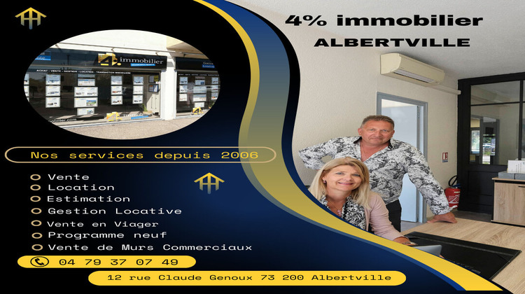 Ma-Cabane - Location Appartement ALBERTVILLE, 47 m²