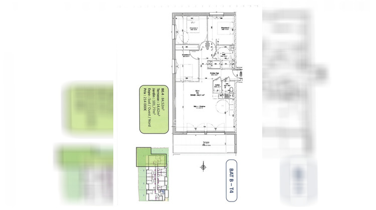 Ma-Cabane - Location Appartement Albi, 84 m²