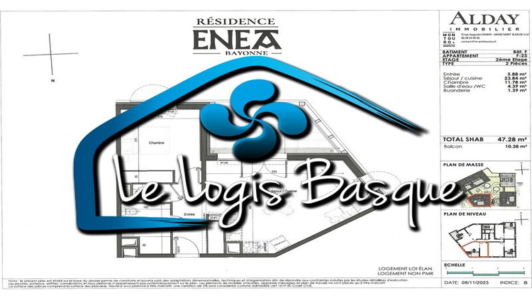 Ma-Cabane - Location Appartement Anglet, 47 m²