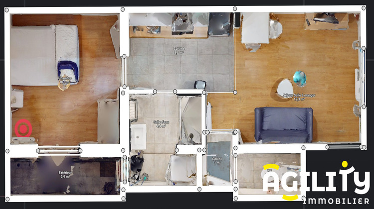 Ma-Cabane - Location Appartement Anzin, 35 m²