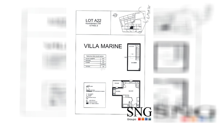 Ma-Cabane - Location Appartement Arès, 37 m²