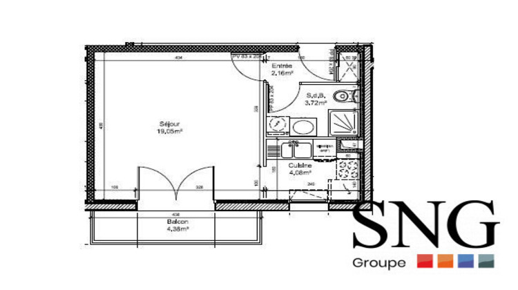 Ma-Cabane - Location Appartement Argentan, 29 m²