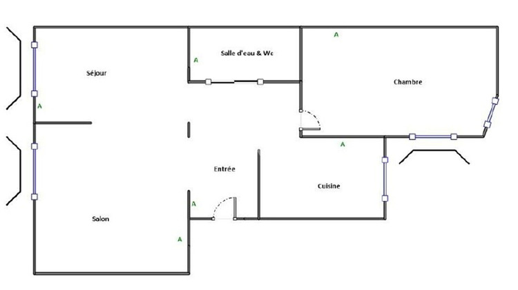 Ma-Cabane - Location Appartement ASNIERES-SUR-SEINE, 60 m²