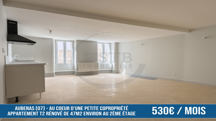 Ma-Cabane - Location Appartement Aubenas, 47 m²