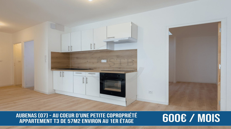 Ma-Cabane - Location Appartement Aubenas, 56 m²