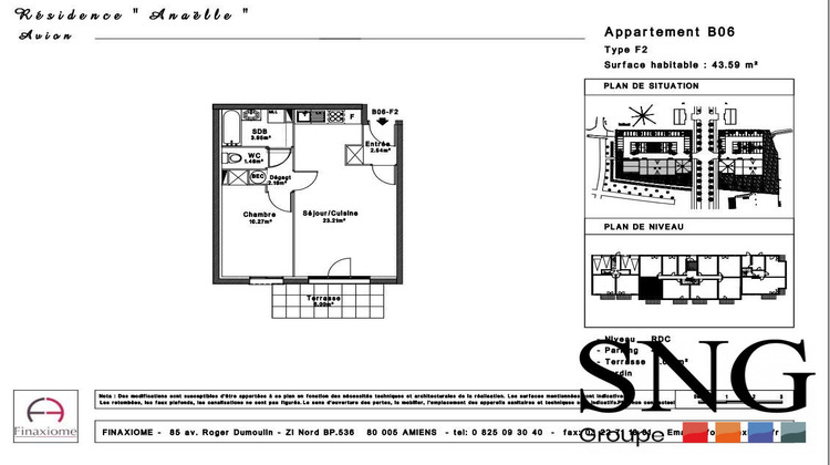 Ma-Cabane - Location Appartement Avion, 44 m²