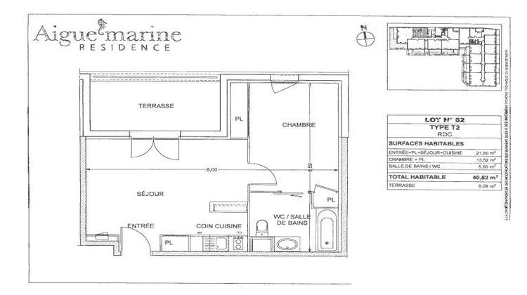 Ma-Cabane - Location Appartement BEZIERS, 40 m²