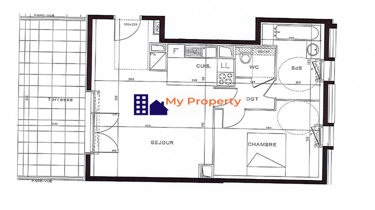 Ma-Cabane - Location Appartement Bezons, 49 m²