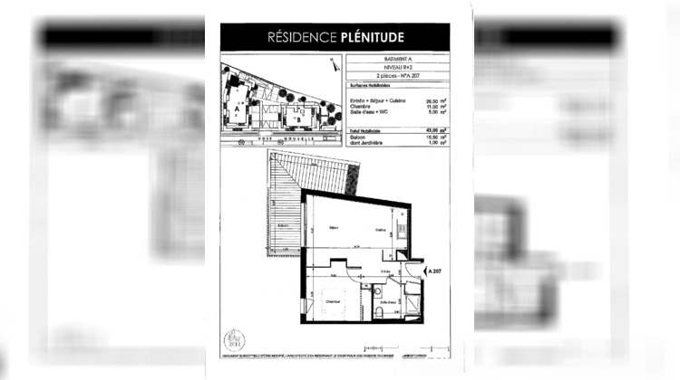 Ma-Cabane - Location Appartement BILLERE, 43 m²