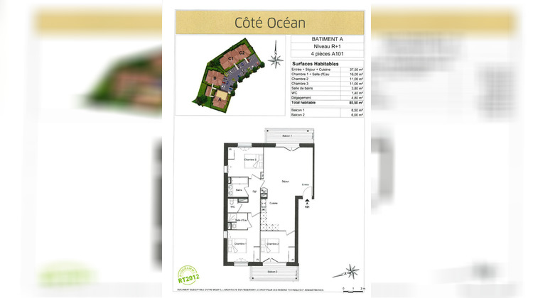Ma-Cabane - Location Appartement BISCARROSSE, 85 m²