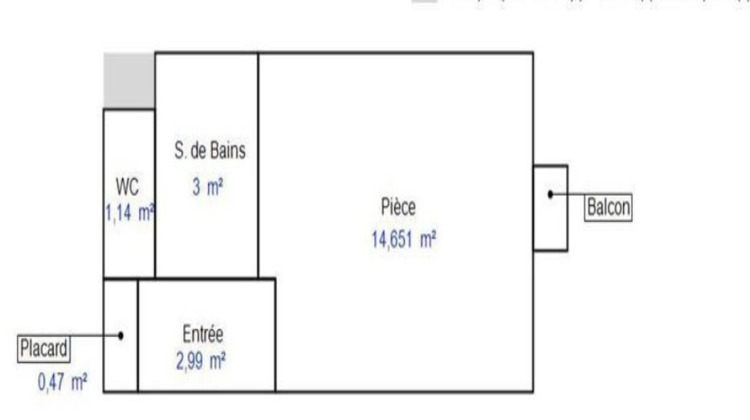 Ma-Cabane - Location Appartement Blois, 22 m²