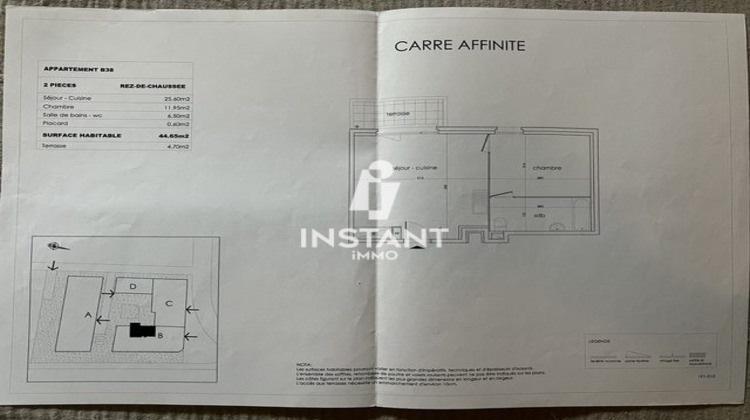 Ma-Cabane - Location Appartement Bonneuil-sur-Marne, 44 m²