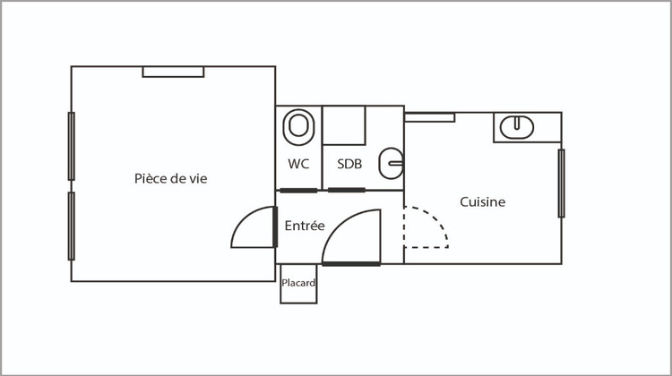 Ma-Cabane - Location Appartement BREST, 35 m²