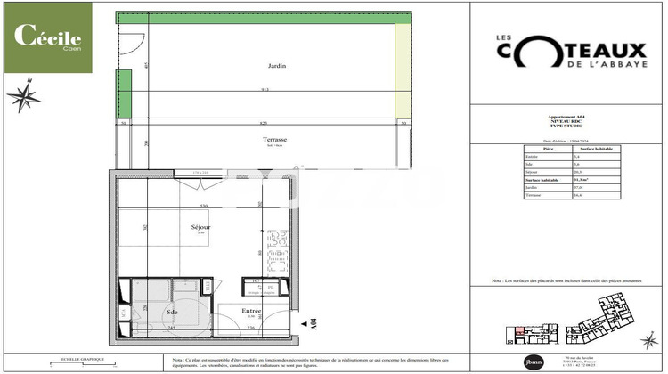 Ma-Cabane - Location Appartement CAEN, 31 m²