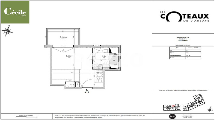 Ma-Cabane - Location Appartement CAEN, 25 m²