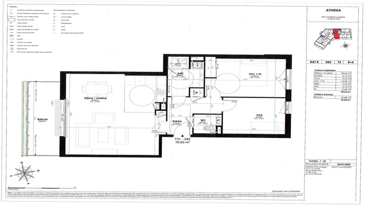 Ma-Cabane - Location Appartement CAEN, 70 m²