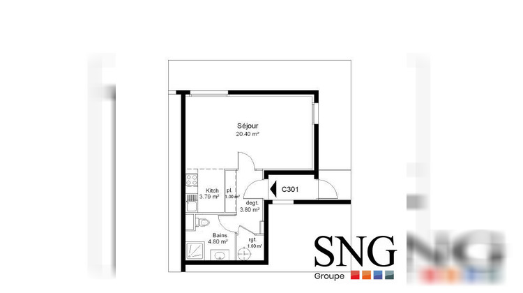 Ma-Cabane - Location Appartement Calais, 34 m²