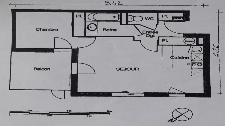 Ma-Cabane - Location Appartement Castelnau-d'Estrétefonds, 44 m²