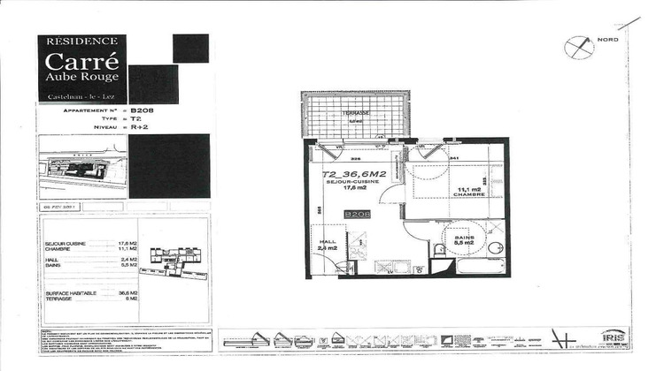 Ma-Cabane - Location Appartement Castelnau-le-Lez, 36 m²