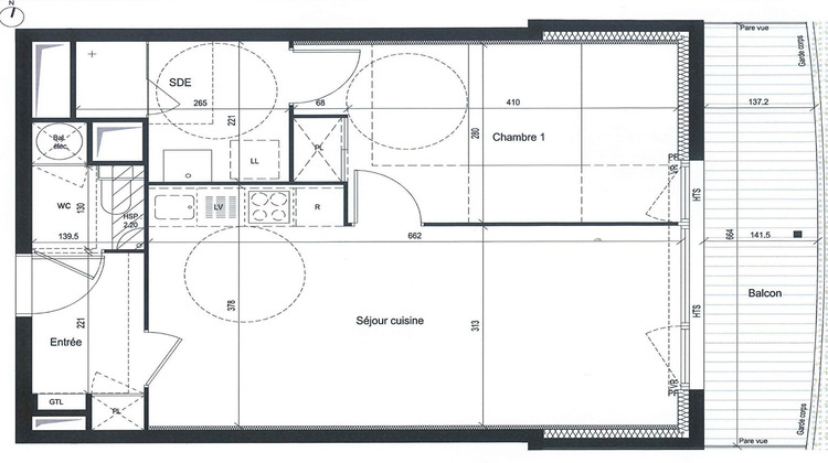 Ma-Cabane - Location Appartement CESSON-SEVIGNE, 45 m²
