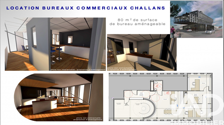 Ma-Cabane - Location Appartement Challans, 80 m²