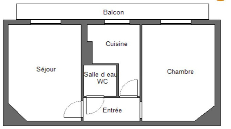 Ma-Cabane - Location Appartement Champigny-sur-Marne, 31 m²