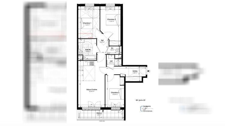 Ma-Cabane - Location Appartement CHAMPIGNY-SUR-MARNE, 76 m²