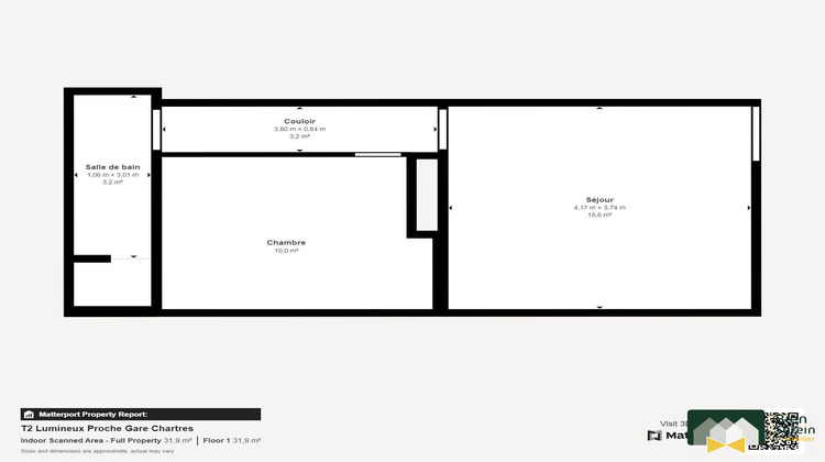 Ma-Cabane - Location Appartement Chartres, 31 m²