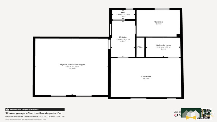 Ma-Cabane - Location Appartement Chartres, 51 m²
