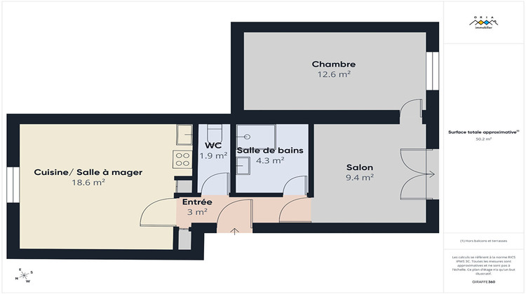 Ma-Cabane - Location Appartement CHATEAU-SALINS, 50 m²