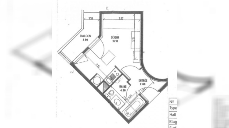 Ma-Cabane - Location Appartement CHATILLON, 22 m²