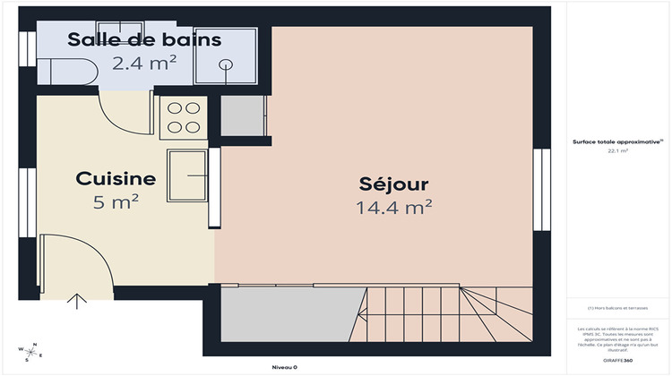 Ma-Cabane - Location Appartement CHAUDON, 32 m²