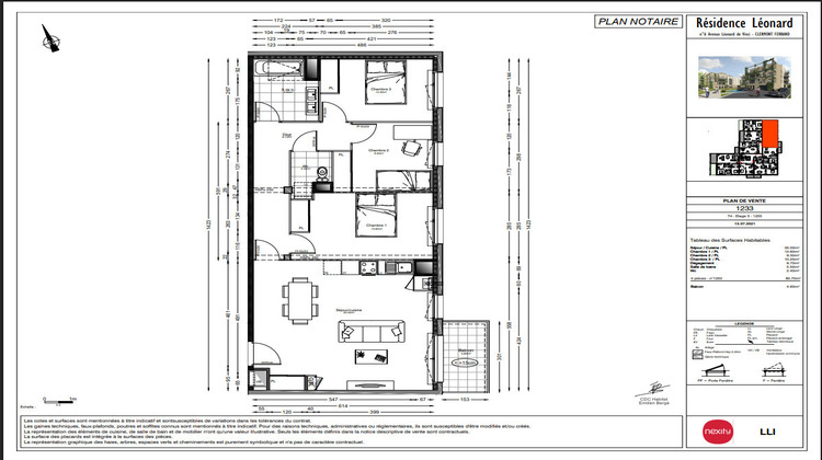 Ma-Cabane - Location Appartement CLERMONT-FERRAND, 83 m²