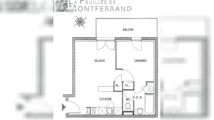 Ma-Cabane - Location Appartement CLERMONT-FERRAND, 33 m²