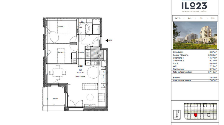 Ma-Cabane - Location Appartement CLERMONT-FERRAND, 67 m²