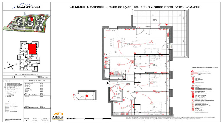 Ma-Cabane - Location Appartement COGNIN, 83 m²
